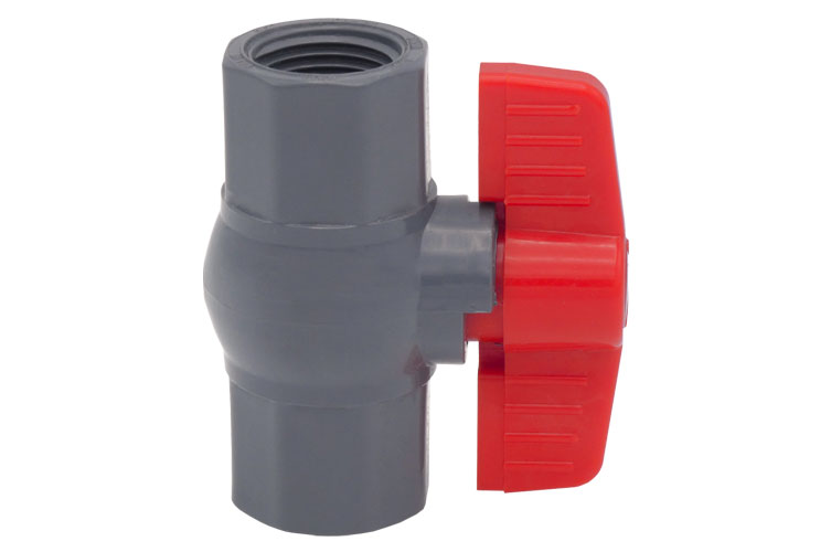 PVC 1/2"(16) BALL VALVE ﾈｼﾞ式 八角型