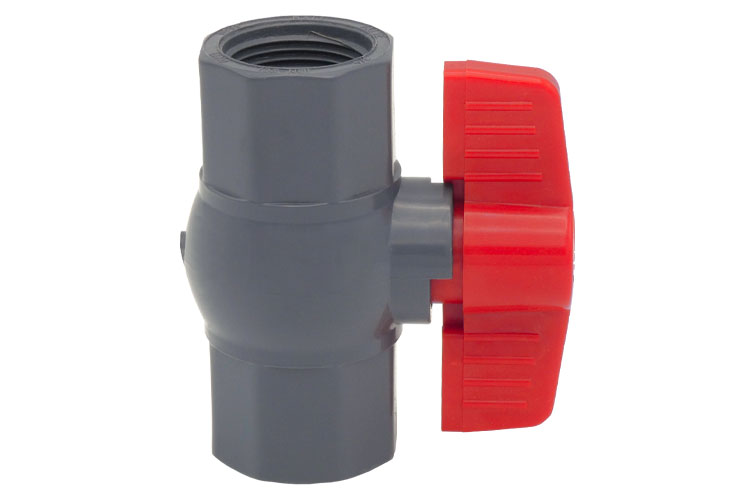 PVC 3/4"(20) BALL VALVE ﾈｼﾞ式 八角型