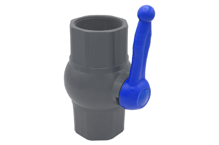 PVC 3"(75) BALL VALVE ﾈｼﾞ式 八角型