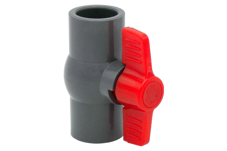 PVC 20 BALL VALVE ｿｹｯﾄ式 丸型NEW