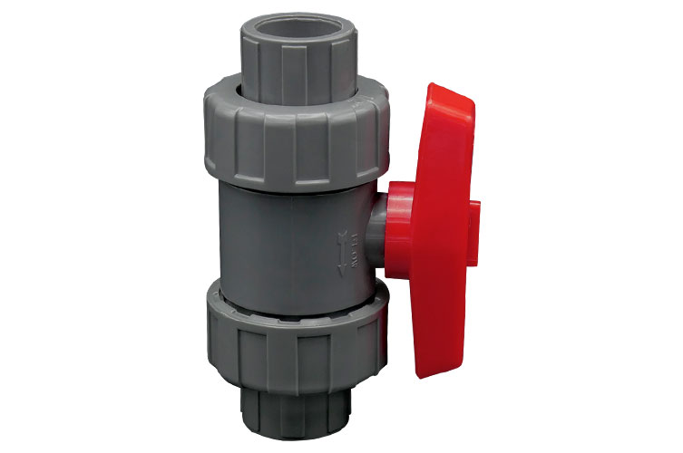PVC 16 BALL VALVE ﾕﾆｵﾝ ｿｹｯﾄ式