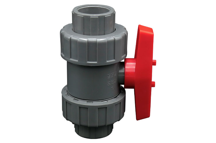 PVC 25 BALL VALVE ﾕﾆｵﾝ ｿｹｯﾄ式