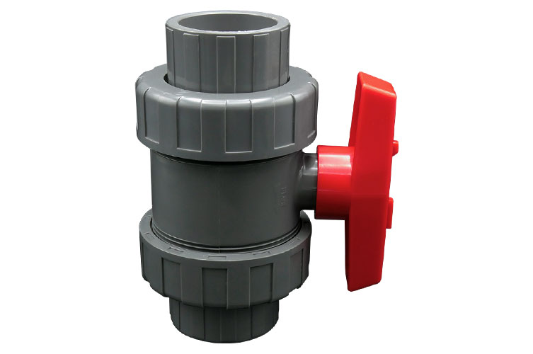 PVC 50 BALL VALVE ﾕﾆｵﾝ ｿｹｯﾄ式