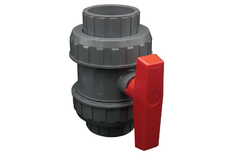 PVC 75 BALL VALVE ﾕﾆｵﾝ ｿｹｯﾄ式