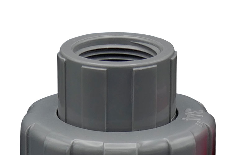 PVC 3/4"(20) BALL VALVE ﾕﾆｵﾝ ﾈｼﾞ式