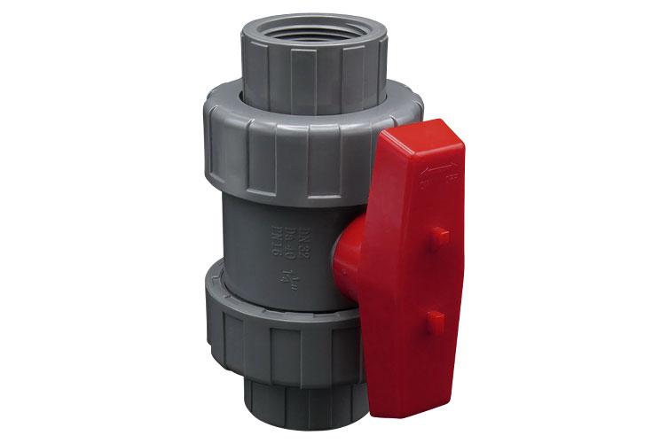 PVC 1 1/4"(32)BALL VALVE ﾕﾆｵﾝﾈｼﾞ式
