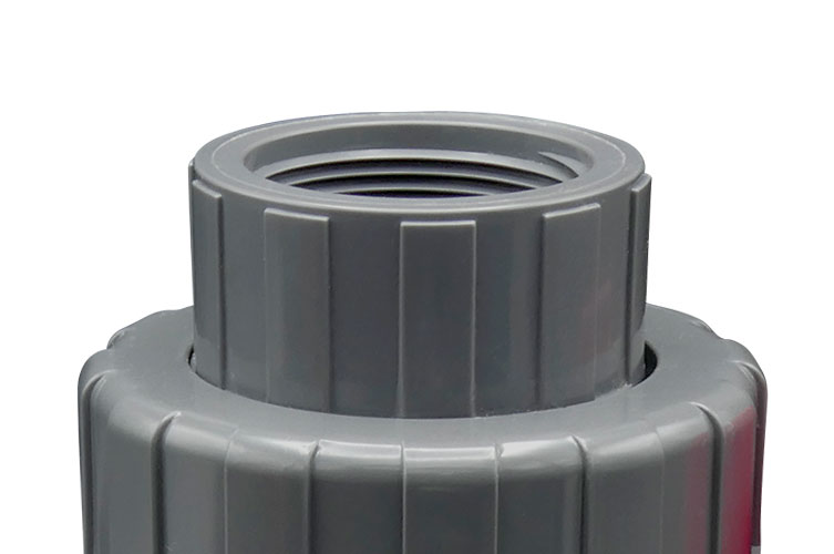 PVC 1 1/2"(40)BALL VALVE ﾕﾆｵﾝﾈｼﾞ式